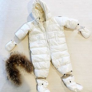 Bonpoint snow suit - like new!